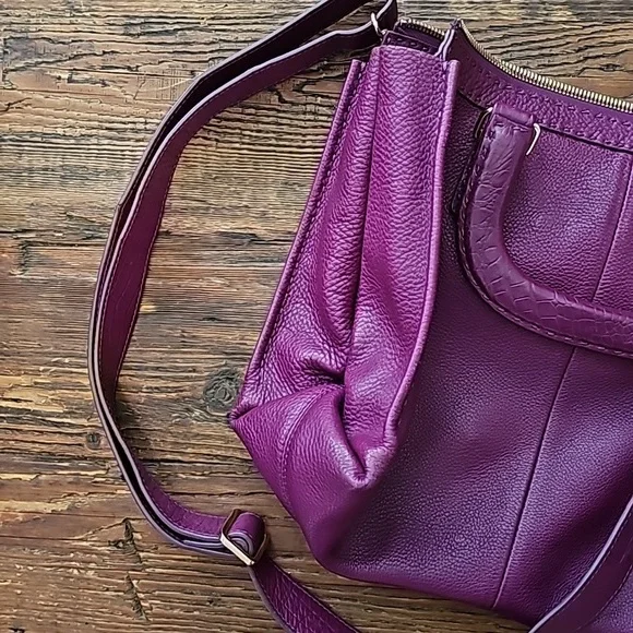 Ted Baker London Purple small tote - Picture 7 of 10